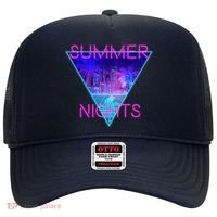Retro Neon City Summer Nights Hat thumb 0