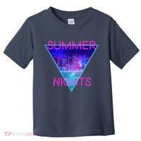 Retro Neon City Summer Nights Toddler T-Shirt thumb 0