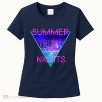 Retro Neon City Summer Nights Women's T-Shirt thumb 0