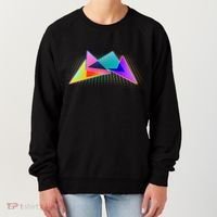 Retro Neon Geometric  Women's Sweatshirt thumb 0