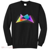 Retro Neon Geometric  Sweatshirt thumb 0