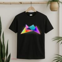 Retro Neon Geometric  T-Shirt thumb 2