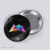 Retro Neon Geometric  Button thumb 0