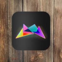 Retro Neon Geometric  Coaster thumb 0