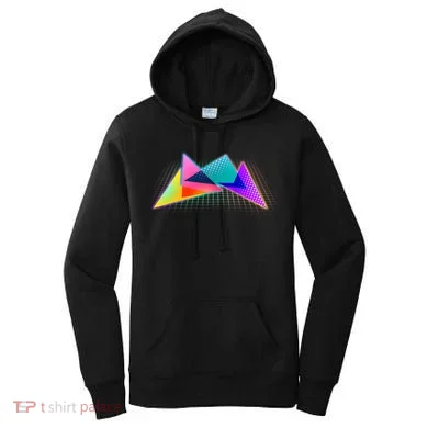 Retro Neon Geometric  Women's Hoodie