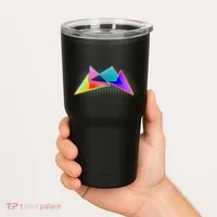 Retro Neon Geometric  Tumbler thumb 2