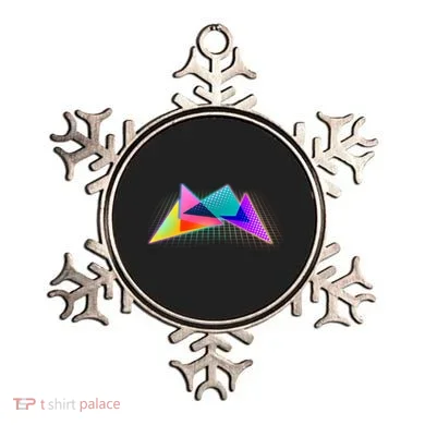 Retro Neon Geometric  Ornament