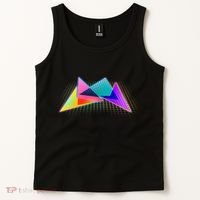 Retro Neon Geometric  Tank Top thumb 2