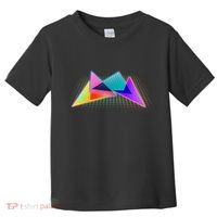 Retro Neon Geometric  Toddler T-Shirt thumb 0