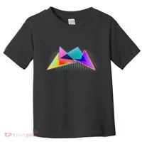 Retro Neon Geometric  Toddler T-Shirt thumb 0