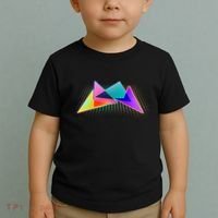 Retro Neon Geometric  Toddler T-Shirt thumb 2