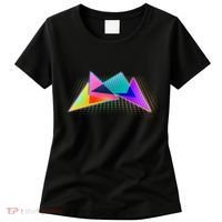 Retro Neon Geometric  Women's T-Shirt thumb 0