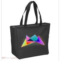 Retro Neon Geometric  Tote Bag thumb 2