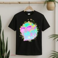 Retro Neon Skull T-Shirt thumb 2