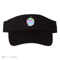 Retro Neon Skull Visor thumb 0