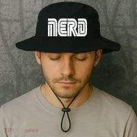 Retro Nerd Gamer Logo Bucket Hat thumb 2