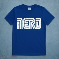 Retro Nerd Gamer Logo T-Shirt thumb 5
