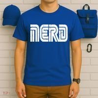 Retro Nerd Gamer Logo T-Shirt thumb 6