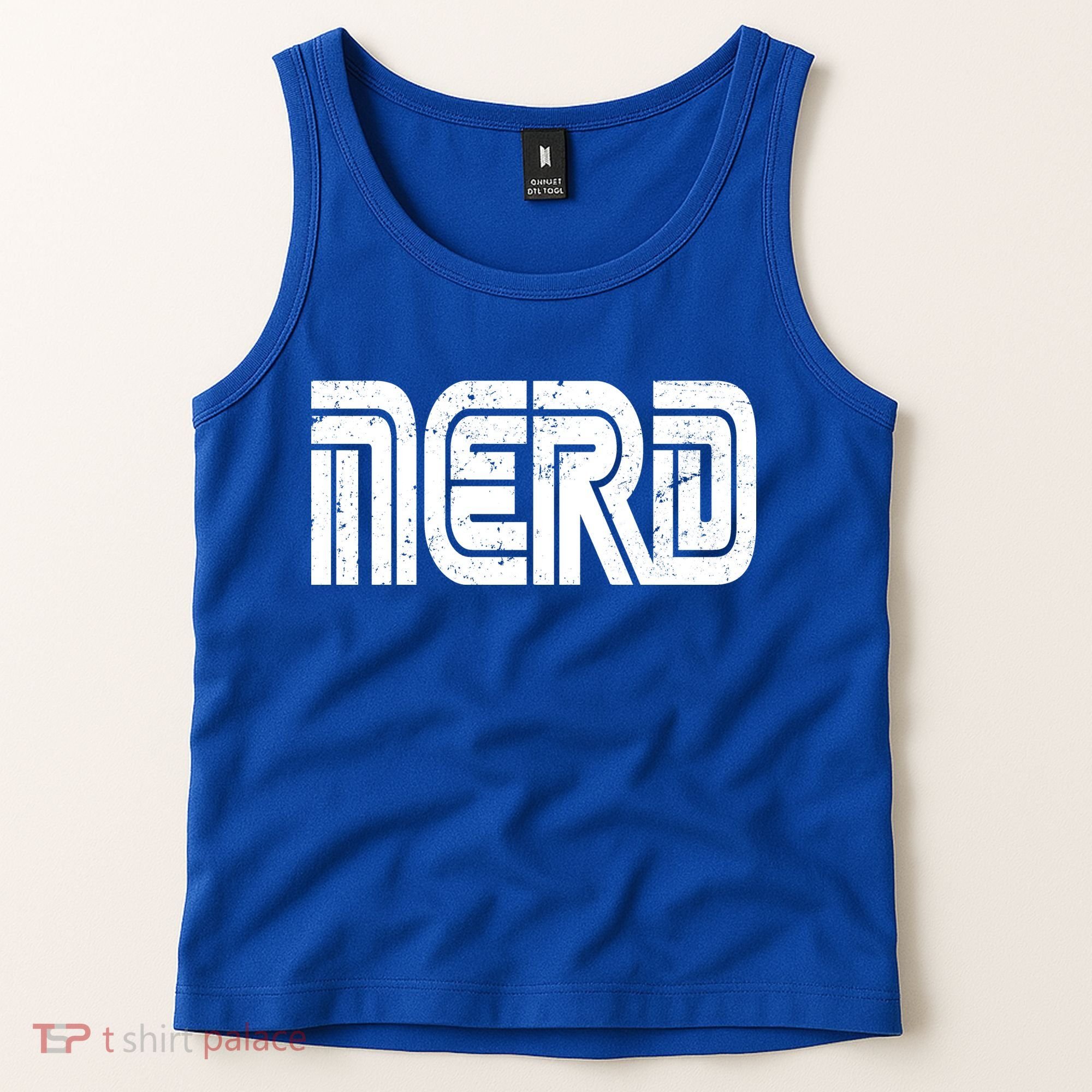 Retro Nerd Gamer Logo Tank Top