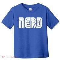 Retro Nerd Gamer Logo Toddler T-Shirt thumb 0
