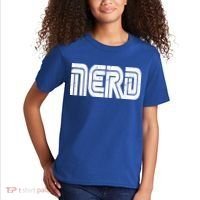 Retro Nerd Gamer Logo Kids T-Shirt thumb 2