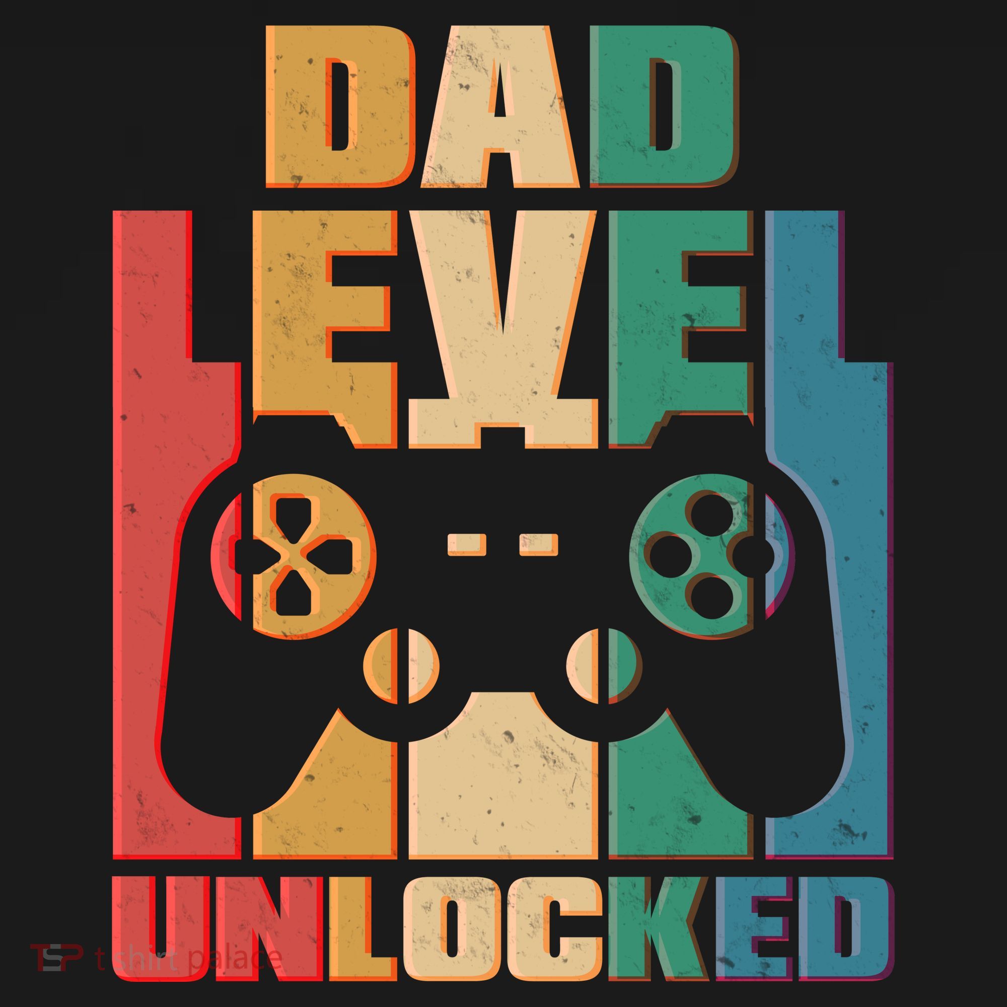 Retro New Dad Level Unlocked Video Gamer Mousepad