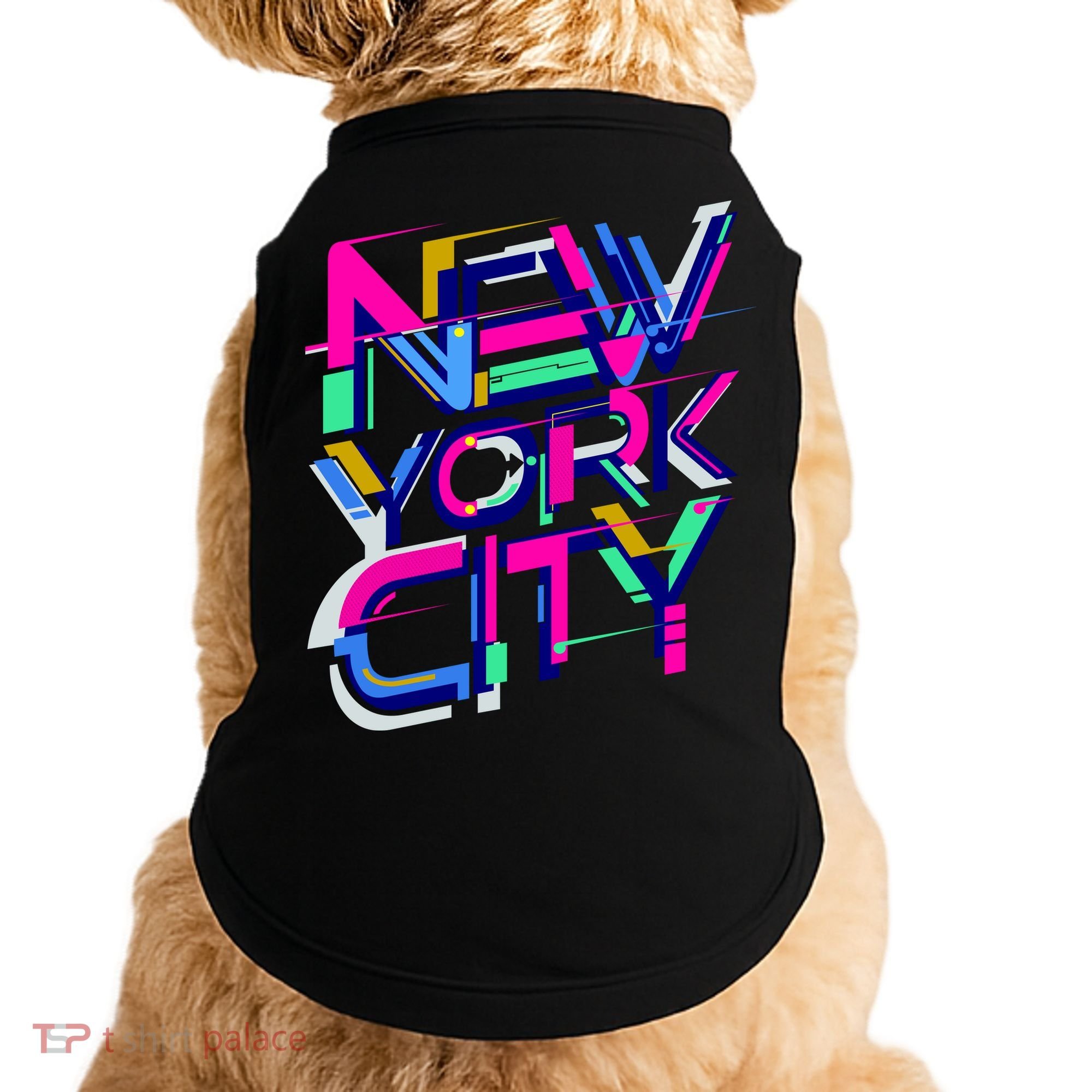 Retro New York City Doggie Tank