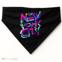 Retro New York City USA-Made Doggie Bandana thumb 0