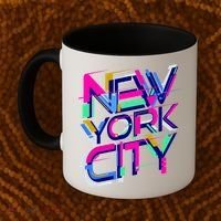 Retro New York City Coffee Mug thumb 2