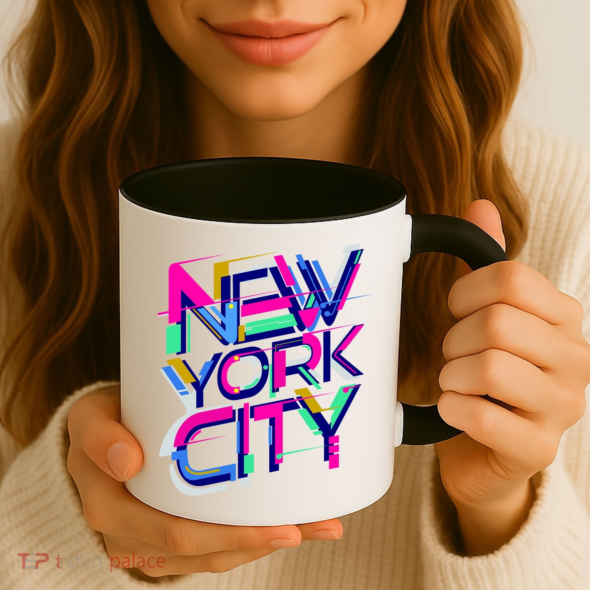 Retro New York City Coffee Mug