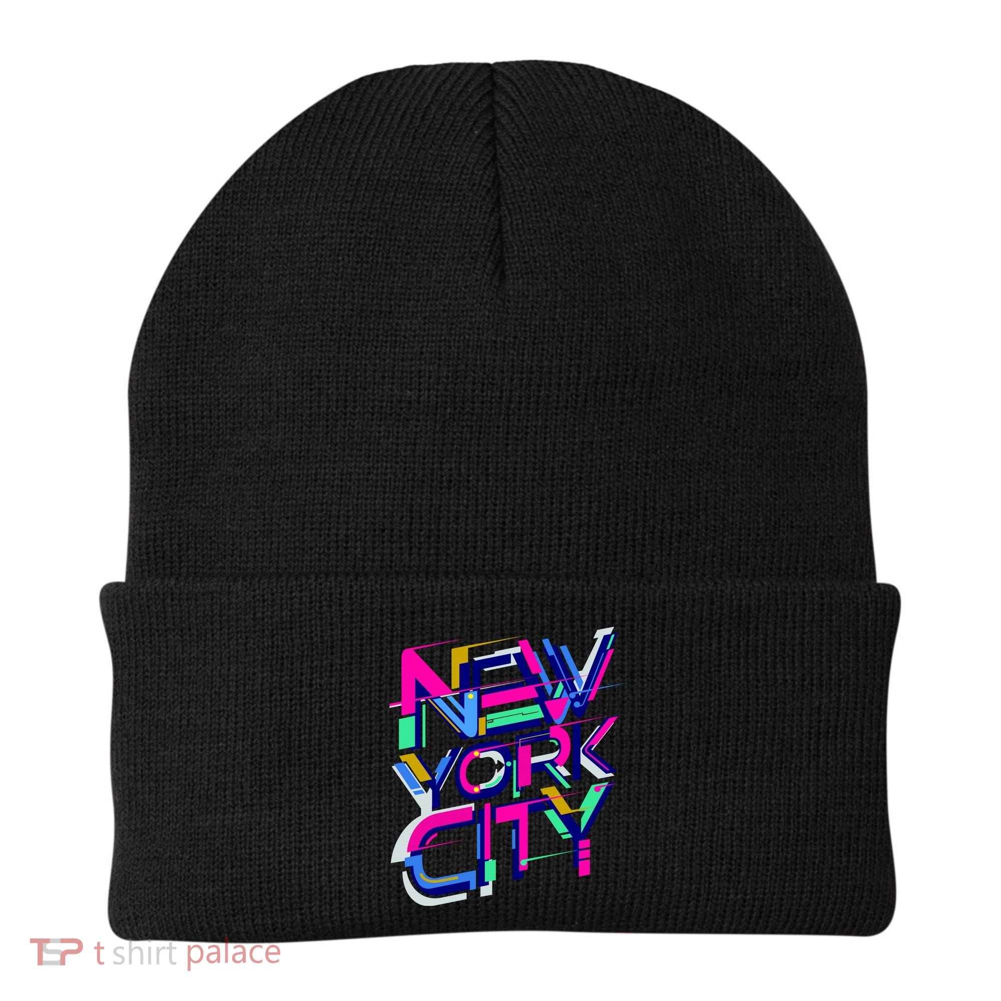 Retro New York City Beanie
