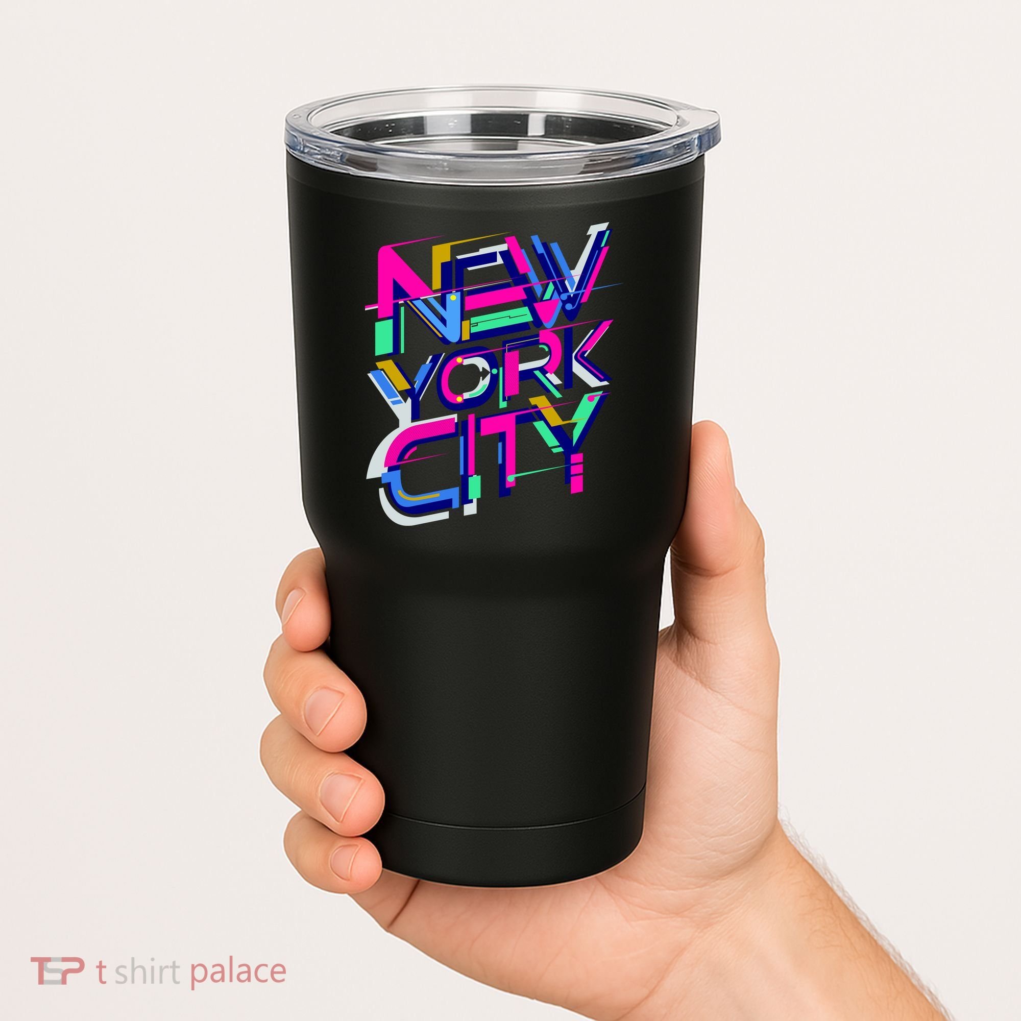 Retro New York City Tumbler
