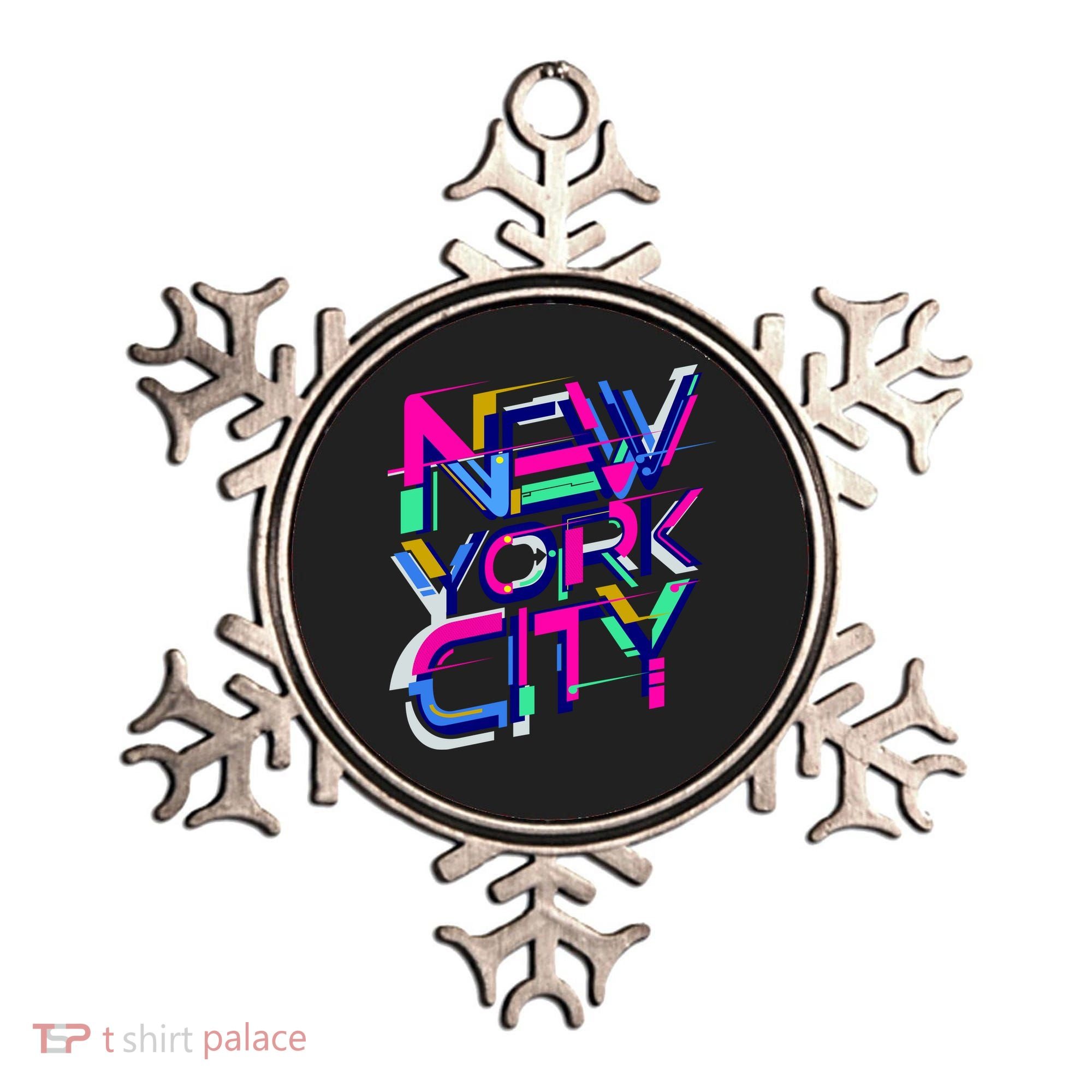 Retro New York City Ornament