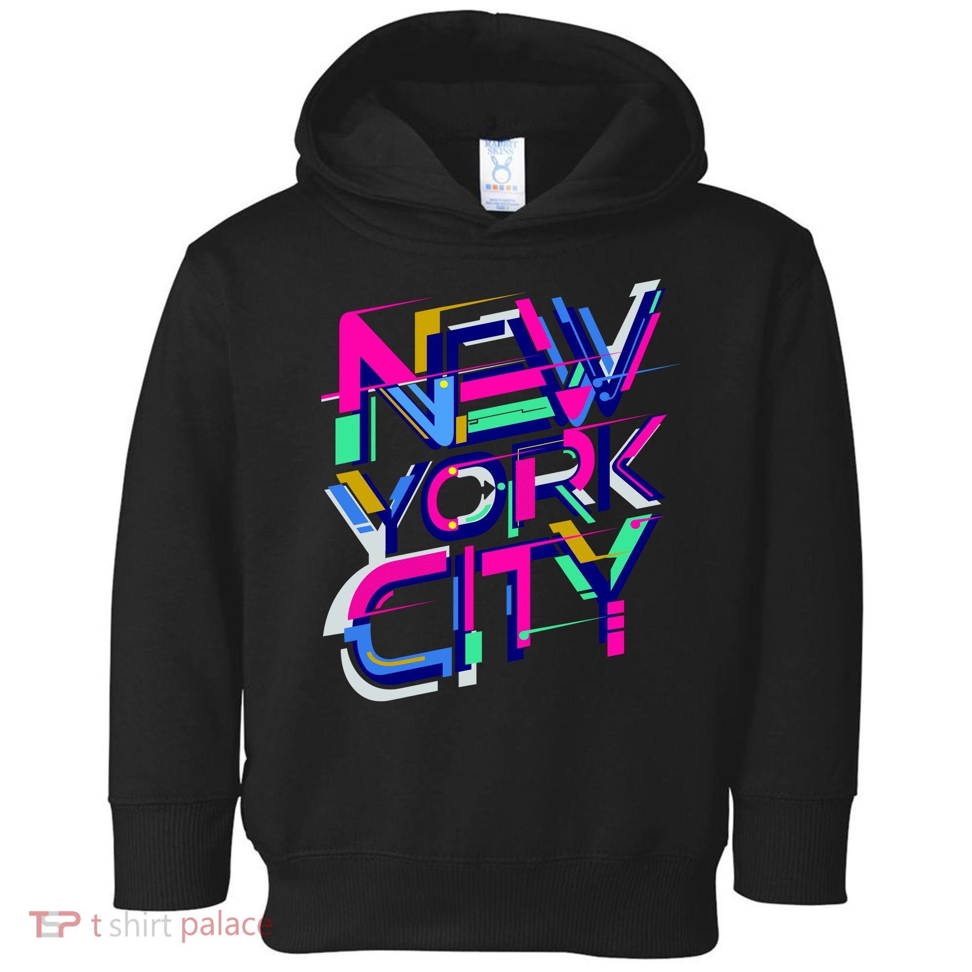 Retro New York City Toddler Hoodie