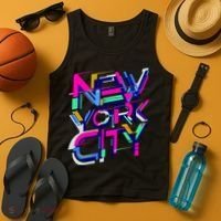 Retro New York City Tank Top thumb 4