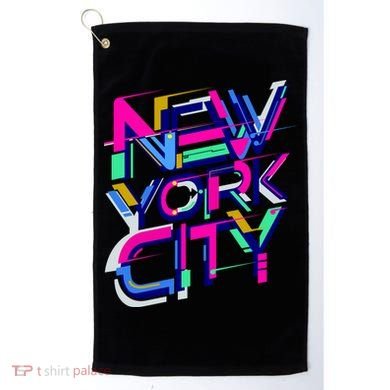 Retro New York City Golf Towel