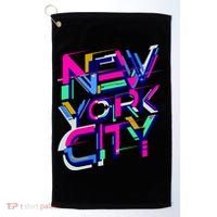 Retro New York City Golf Towel thumb 0