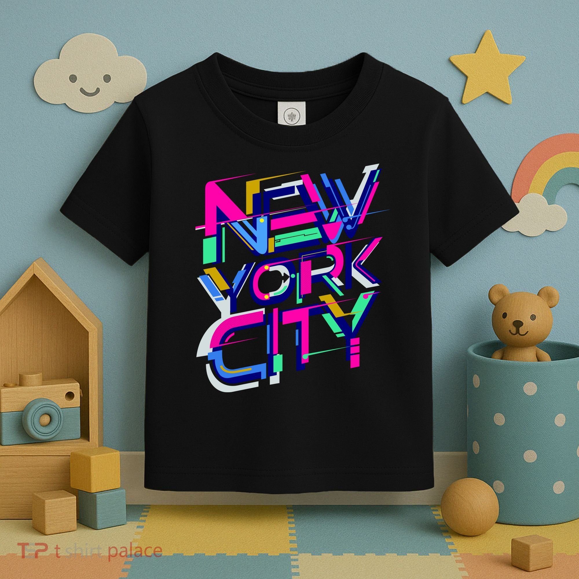 Retro New York City Toddler T-Shirt