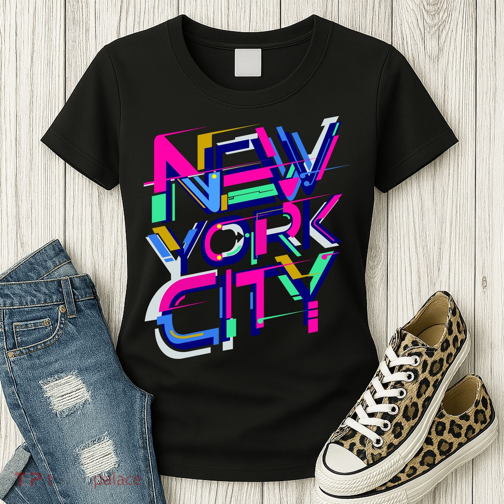 Retro New York City Women's T-Shirt