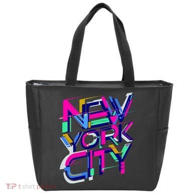 Retro New York City Tote Bag
