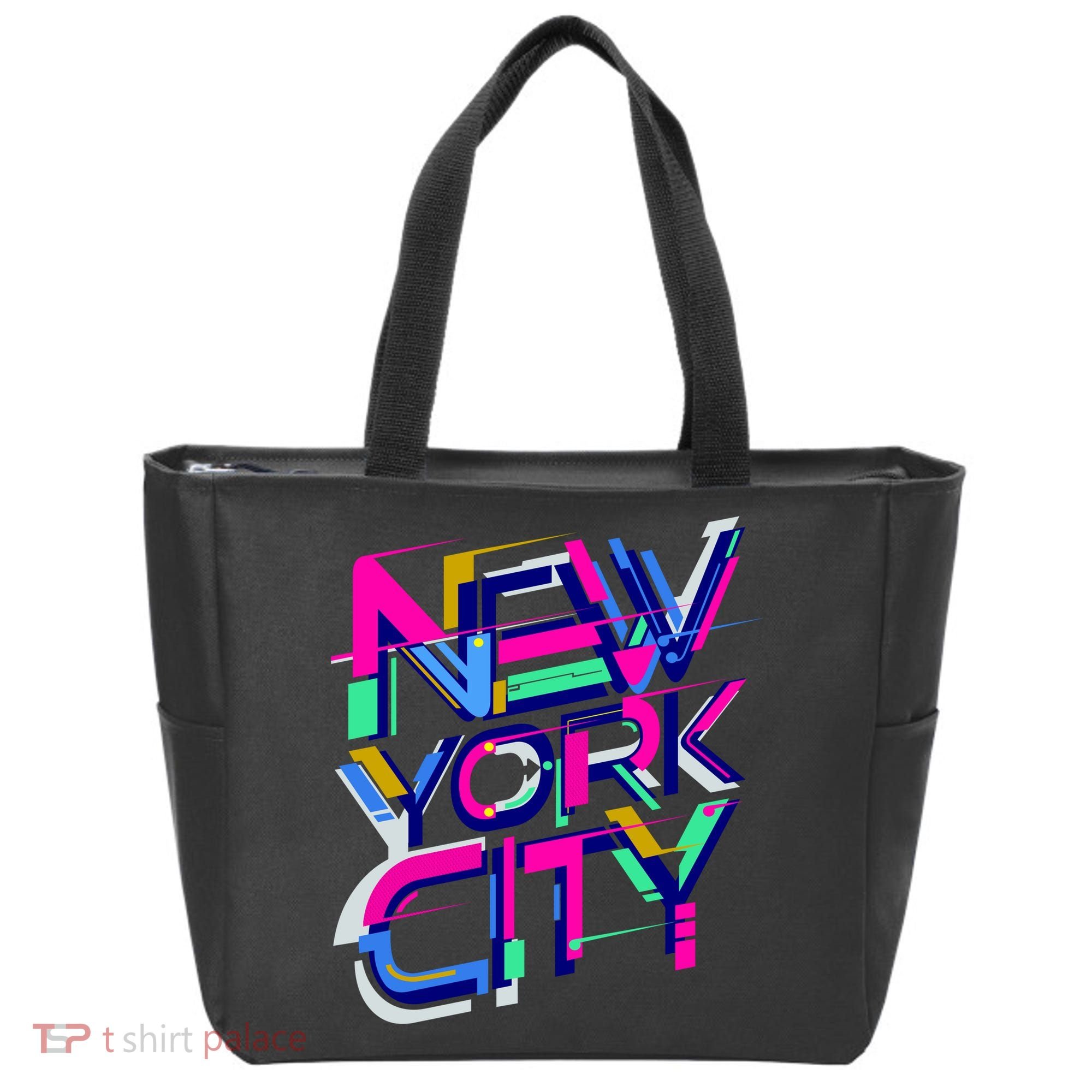 Retro New York City Tote Bag