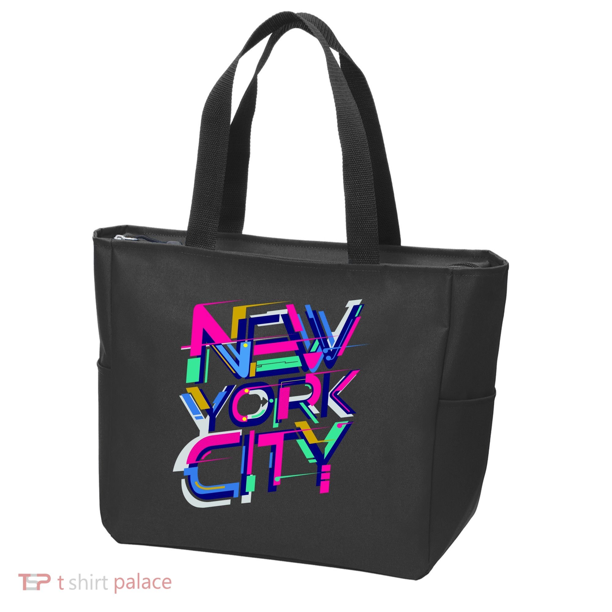 Retro New York City Tote Bag