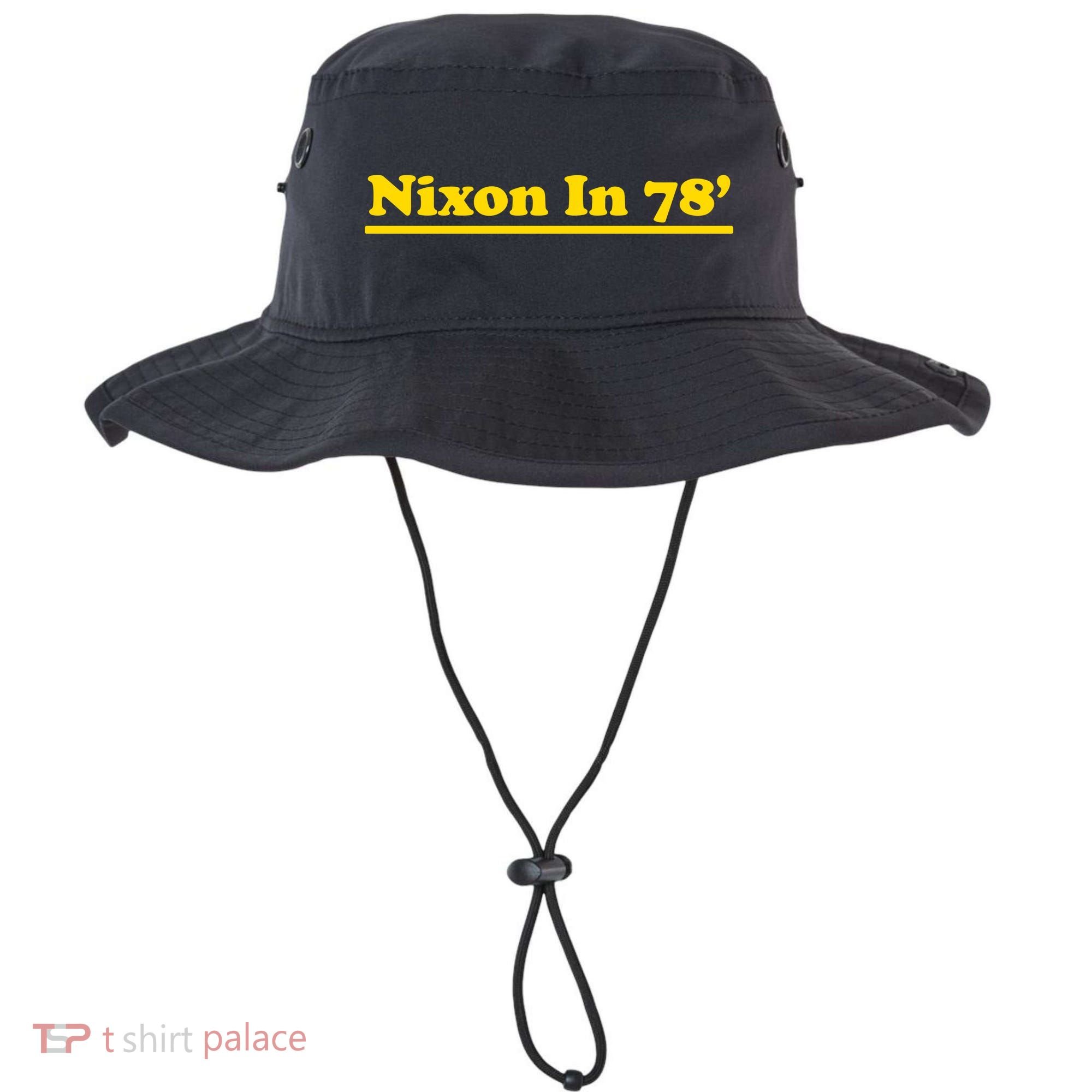 Retro Nixon In 78' For President 1978 USA Bucket Hat