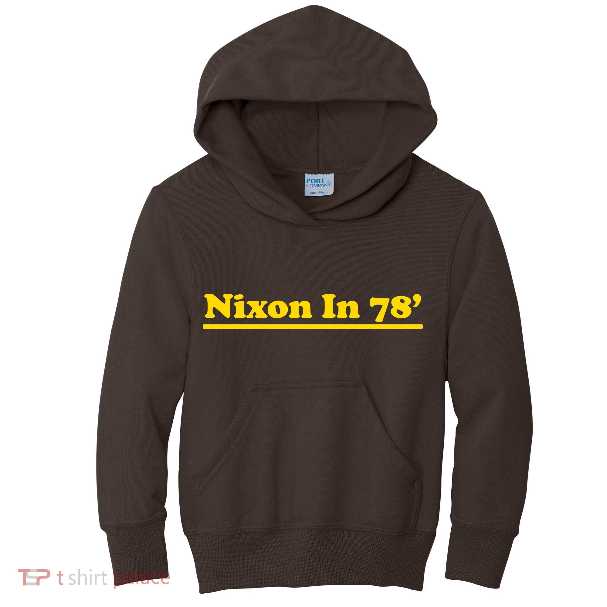 Retro Nixon In 78' For President 1978 USA Kids Hoodie