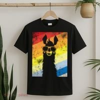 Retro No Drama Llama T-Shirt thumb 2