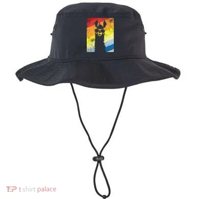 Retro No Drama Llama Bucket Hat