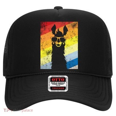 Retro No Drama Llama Hat