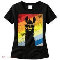 Retro No Drama Llama Women's T-Shirt thumb 0