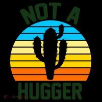 Retro Not A Hugger Funny Coffee Mug thumb 5