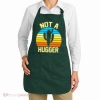 Retro Not A Hugger Funny Apron thumb 2